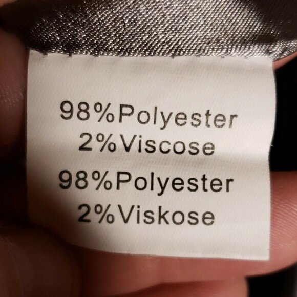 Grace Karin Womens Silver Animal Print Midi Skirt Small - Picture 6 of 7